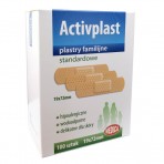 Hipoalergiczne plastry familijne 19x72mm Medica Activplast 100szt.