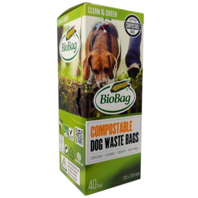 Woreczki na psie odchody BioBag 40 szt. kompostowalne