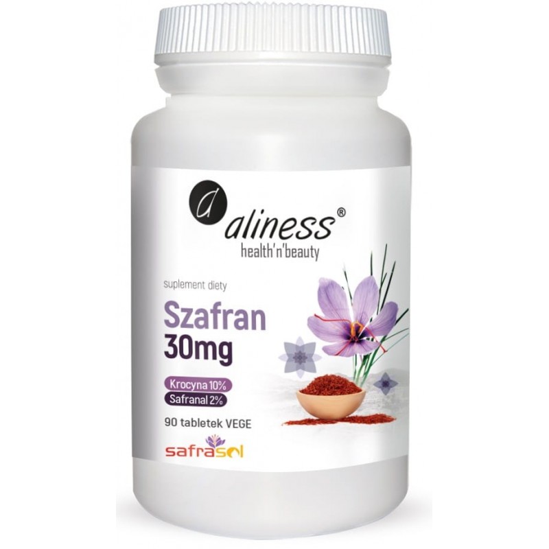 Szafran 30mg - Aliness 90 tabletek