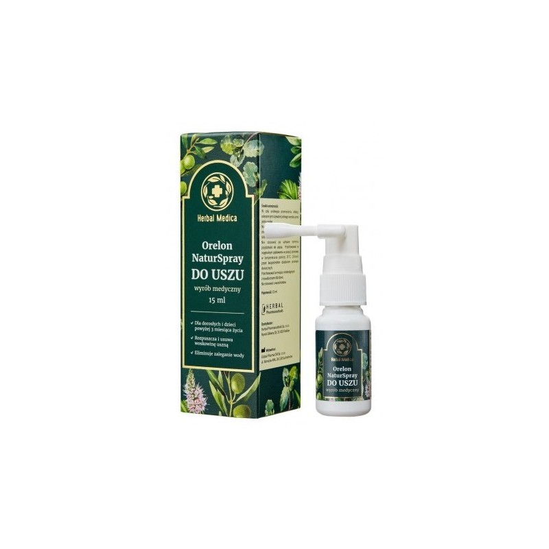 Herbal Medica Orelon NaturSpray DO USZU 15 ml