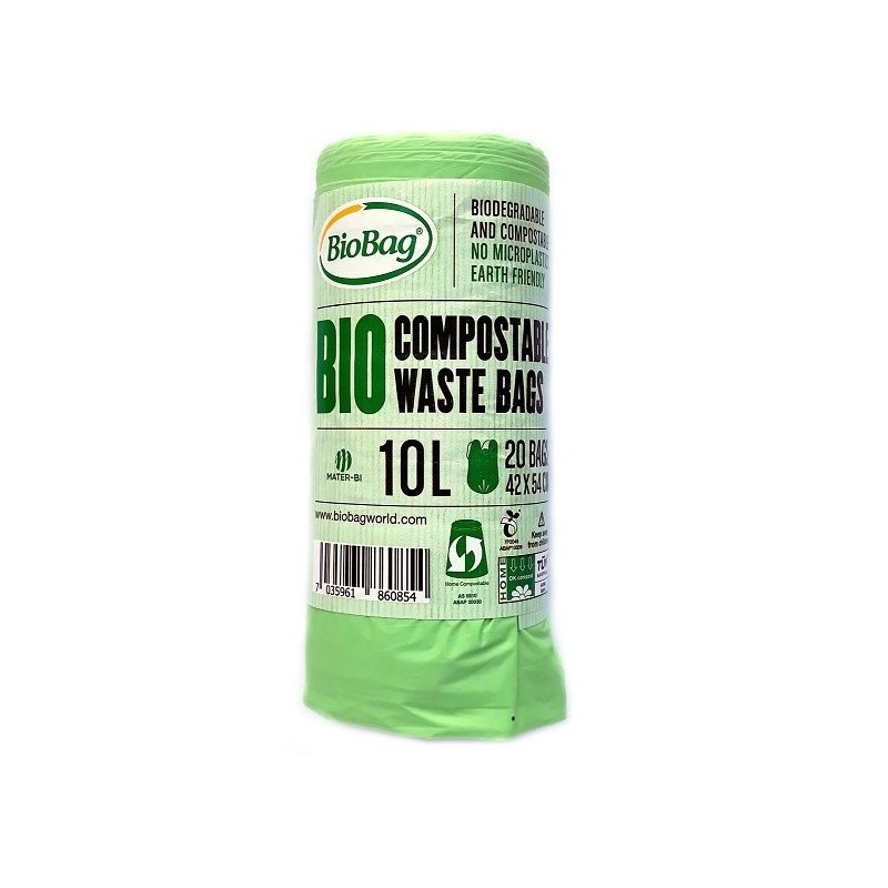 Worki na odpady 10l kompostowalne BioBag 20 szt.