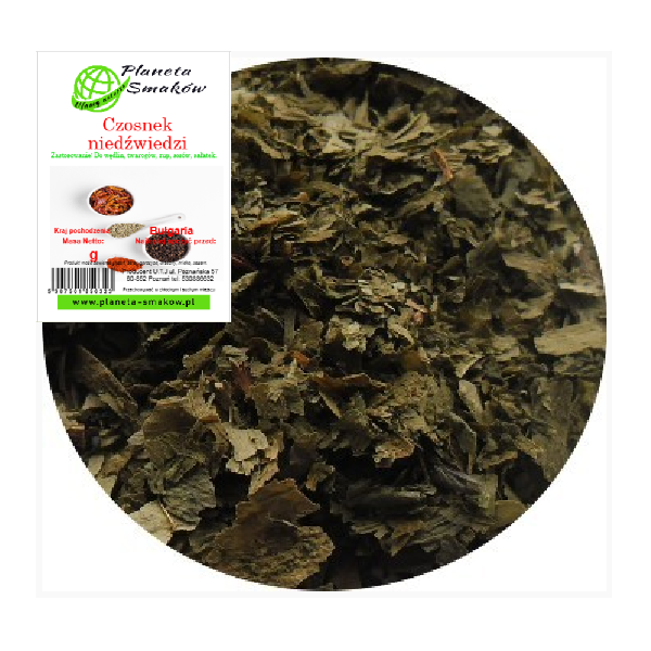 Czosnek niedzwiedzi suszony