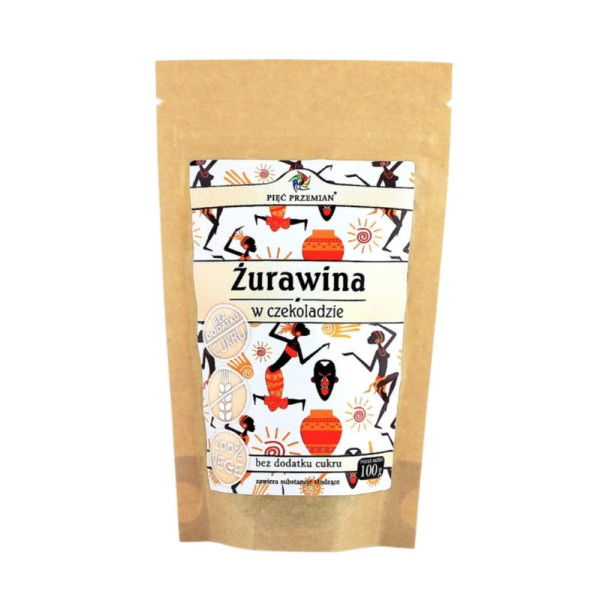 Zurawina w czekoladzie bez cukru Piec Przemian 100g