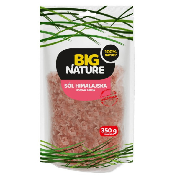 Sol himalajska rozowa gruba 350g Big Nature