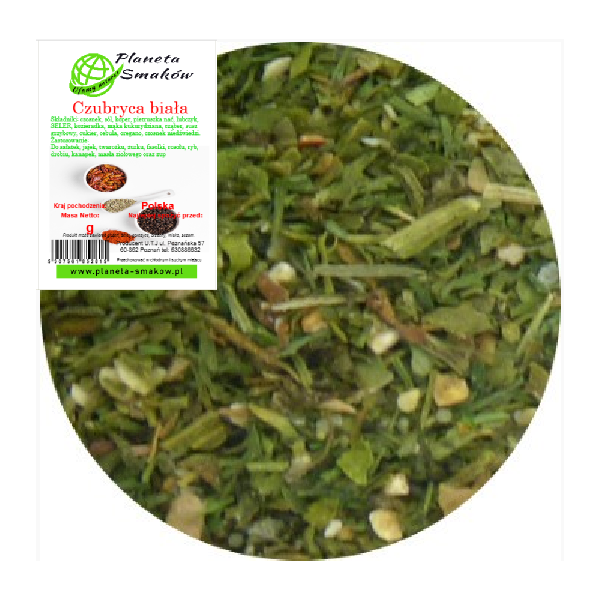 Czubryca biała - mieszanka ziolowa z sola