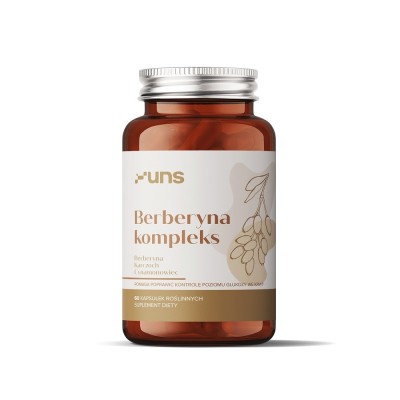 berberyna kompleks UNS Supplements kapsulki ekstrakt berberys 60 kaps