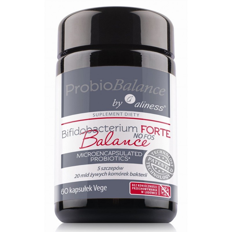 ProBioBalance Bifidobacterium Forte probiotyk - Aliness 60 kaps. EAN 5903242580673