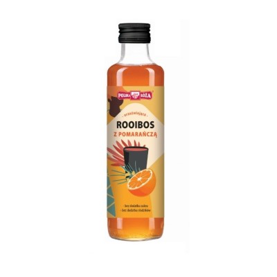 Herbata rooibos z pomarańczą 250 ml Polska Róża napój bez dodatku cukru