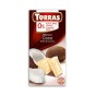 czekolada biała z kokosem Torras 75 g bez dodatku cukru