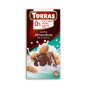 czekolada mleczna z migdałami Torras 75 g bez dodatku cukru