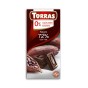 Czekolada gorzka 72% kakao TORRAS 75 g