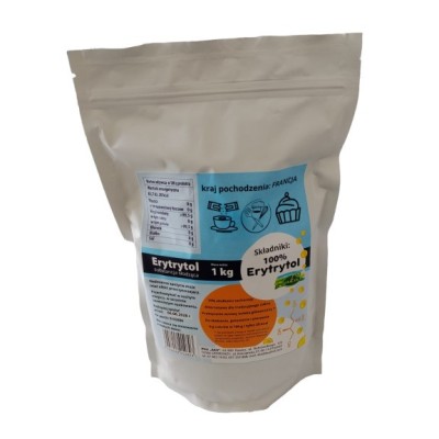 Erytrytol 1 kg substancja słodząca 100 procent PHU AKA