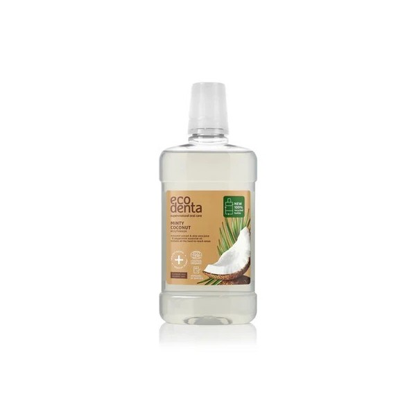 Ecodenta płyn do płukania jamy ustnej 500 ml kokos i aloes