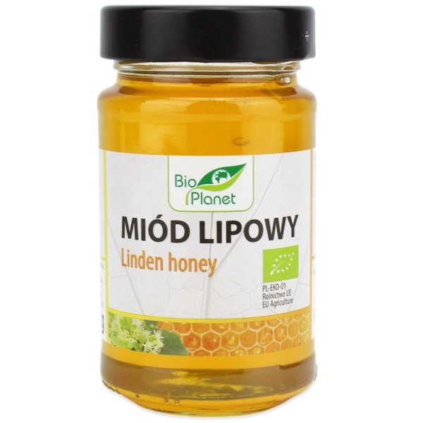 BIO PLANET Miód Lipowy BIO 300 g