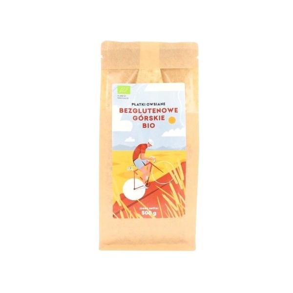 Pięć Przemian Płatki owsiane bezglutenowe BIO górskie 500 g