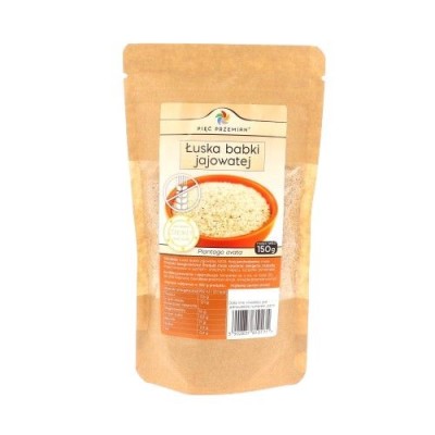 Pięć Przemian Łuska babki jajowatej 150 g błonnik roślinny