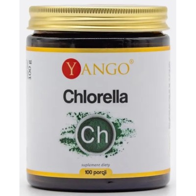 Yango Chlorella 100 g Chlorella vulgaris w proszku