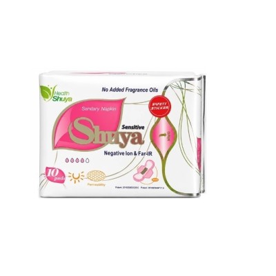 Podpaski dzienne Sensitive Shuya Health 10 sztuk do skóry wrażliwej