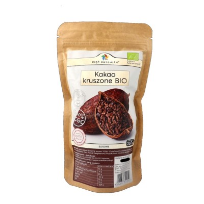 Pięć Przemian Kakao Kruszone BIO 250 g z Peru
