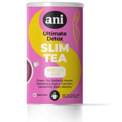 ANI Herbata zielona Detox Slim z Reishi BIO 100 g