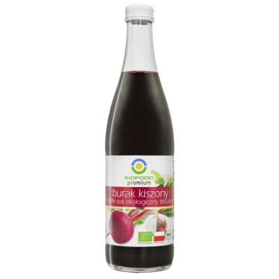 BioFood Sok z buraka kiszonego NFC bezglutenowy BIO 500 ml