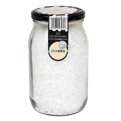 Klareko Sól do zmywarki Słój 1 kg Zero Waste