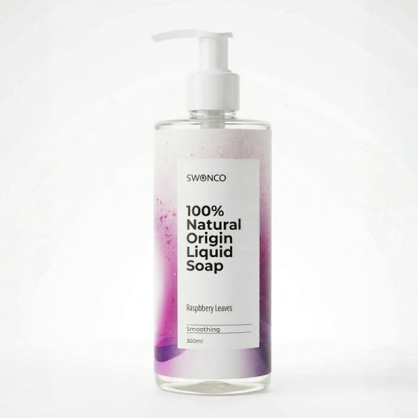 Swonco Mydło w płynie Liście Maliny 300 ml