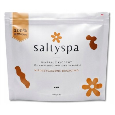 saltyspa Minerał z Kłodawy sól magnezowo-potasowa do kąpieli 4 kg