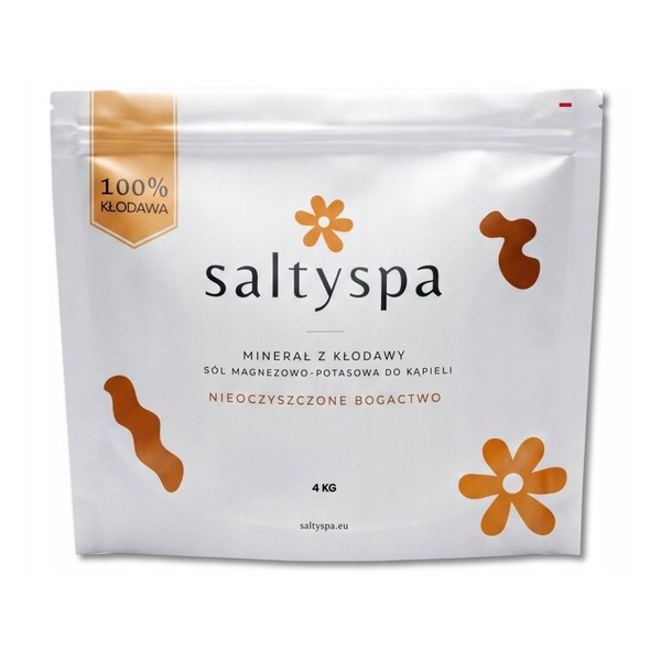 saltyspa Minerał z Kłodawy sól magnezowo-potasowa do kąpieli 4 kg