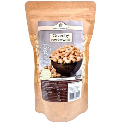 Pięć Przemian Orzechy Nerkowca 500 g