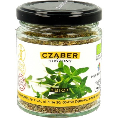 Cząber suszony BIO 40 g – Pięć Przemian