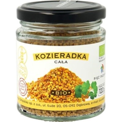 Pięć Przemian Kozieradka Cała BIO 120 g