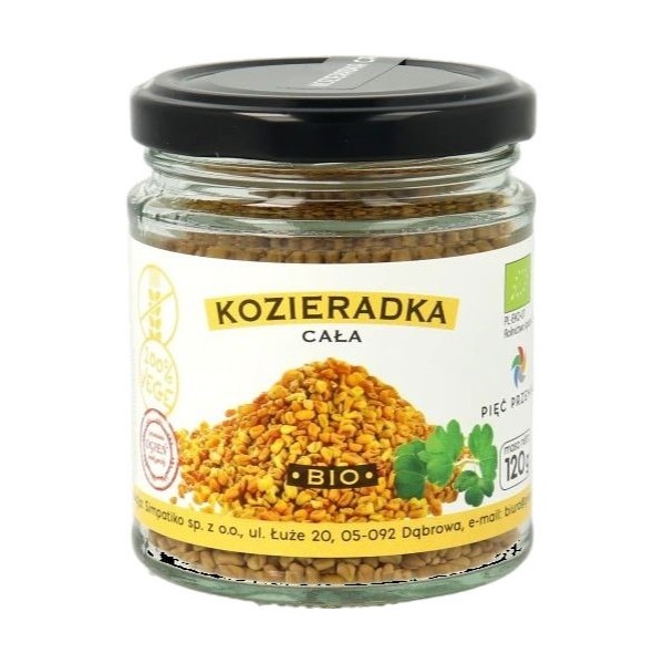 Pięć Przemian Kozieradka Cała BIO 120 g
