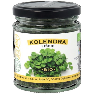 Pięć Przemian Kolendra Liście BIO 15 g