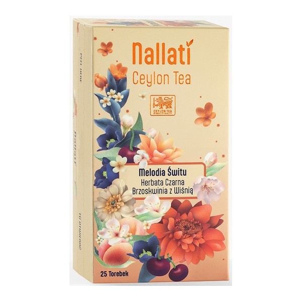 Nallati Cejlońska Herbata Melodia Świtu 25 torebek