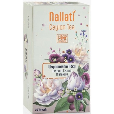 Wspomnienie Nocy czarna herbata 25 torebek – Nallati