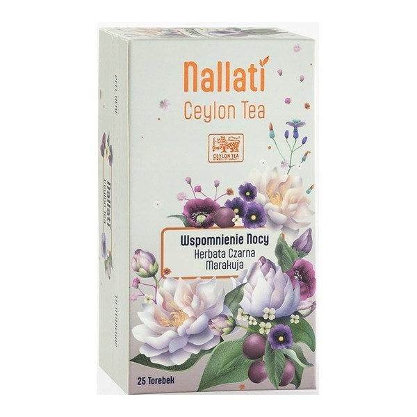 Wspomnienie Nocy czarna herbata 25 torebek – Nallati