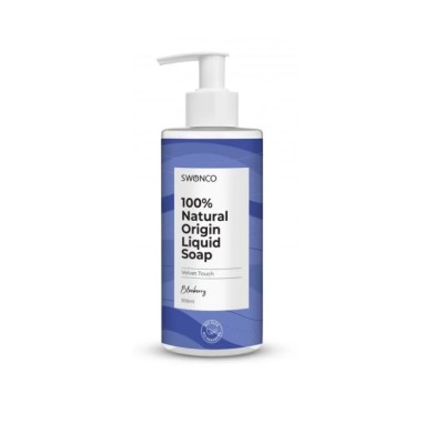 Swonco Mydło w płynie Blueberry zapach jagód i borówek 300 ml