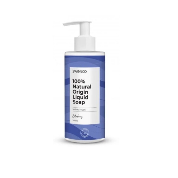 Swonco Mydło w płynie Blueberry zapach jagód i borówek 300 ml