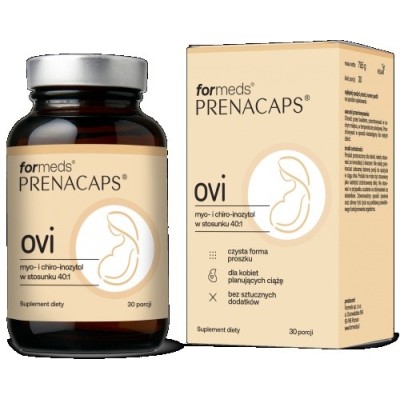 Formeds PRENACAPS Myo Chiro Inozytol NAC 30 porcji proszek