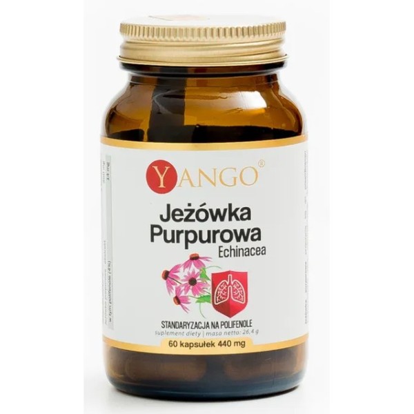 Jeżówka purpurowa Echinacea 60 kaps. – Yango
