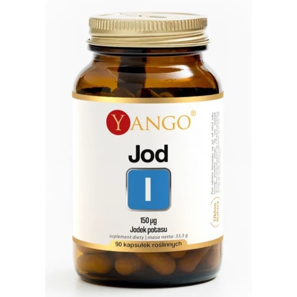Yango Jod jodek potasu 150 mikrogramów 90 kapsułek