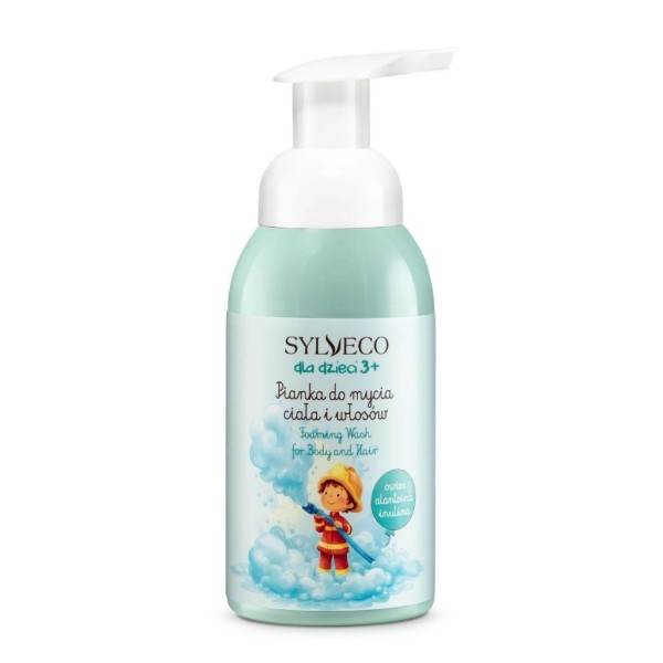 Sylveco dla dzieci 3+ pianka do mycia ciała i włosów guma balonowa 290 ml