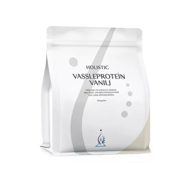 Holistic Vassleprotein Vanilj białko serwatkowe waniliowe 750 g