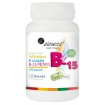 Witamina B Complex B-15 Methyl 100 kapsułek Metylokobalamina metylowany kwas foliowy B12 B9 B6 B1 B2 cholina biotyna pantotenowy