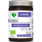 Cynk BIO 7,5 mg 60 tabl. BeOrganic Medicaline ekstr. z liści bazylii Ocimum sanctum shiitake Lentinula edodes