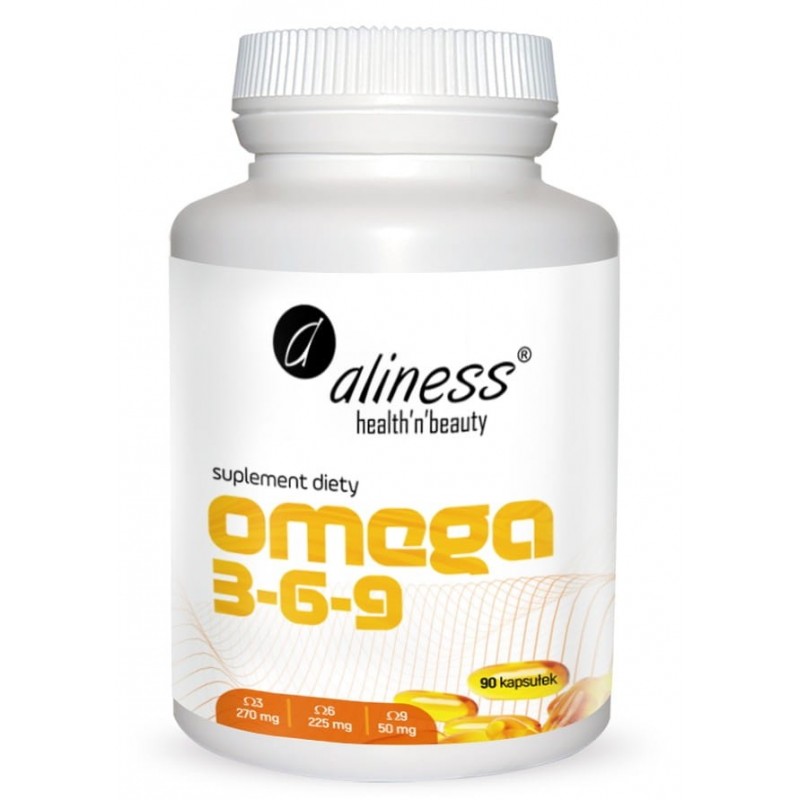 Omega 3-6-9 Aliness 90 kapsułek