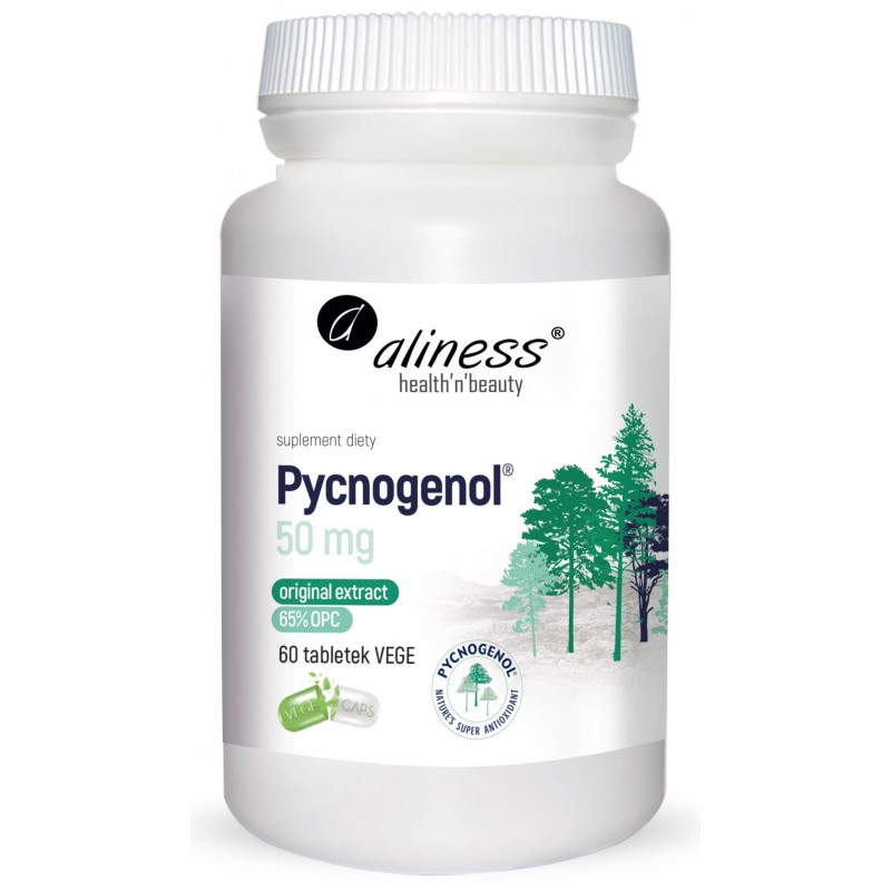 Kora sosny ekstrakt - Pycnogenol Aliness tabletek